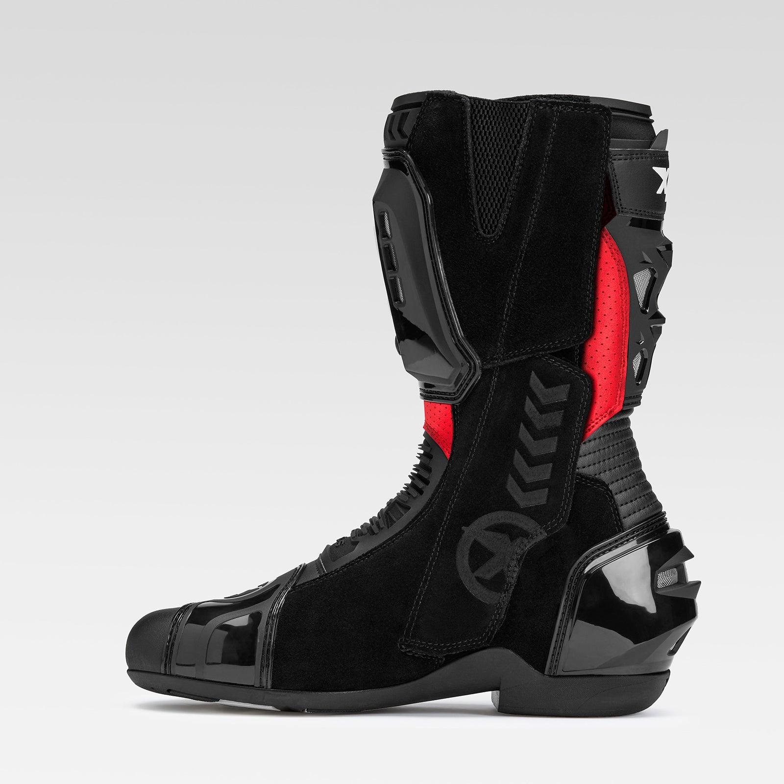 Botas de moto XPD XP6-S | Masculino | Vermelho/Preto 