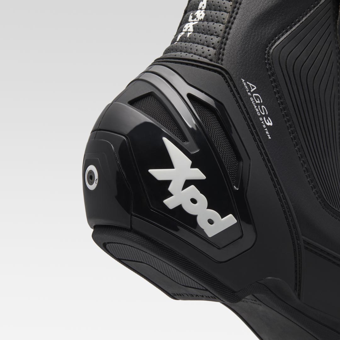 Botas de motocicleta XPD XP9-R Racing e de estrada | Homens | Preto 