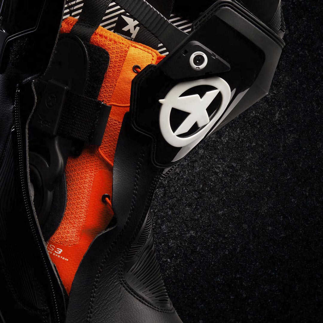Botas de corrida e estrada XPD XP9-R | Masculino | Laranja/Preto 