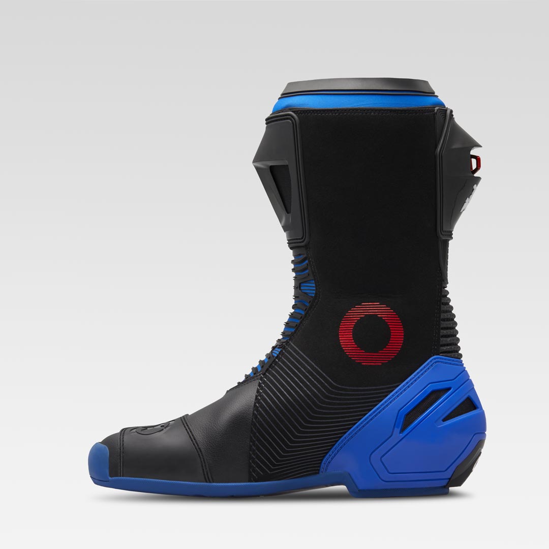 XPD XP9-S Botas de Motociclismo de Corrida e Estrada | Homens | Preto/Azul 