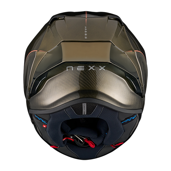Nexx X.R3R Capacete Hagibis Carbon Gold 01XR323374096 