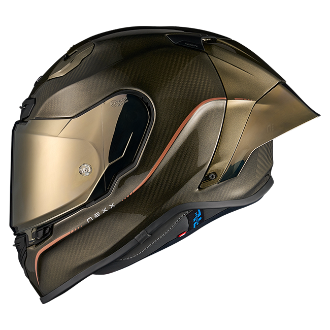 Nexx X.R3R Capacete Hagibis Carbon Gold 01XR323374096 