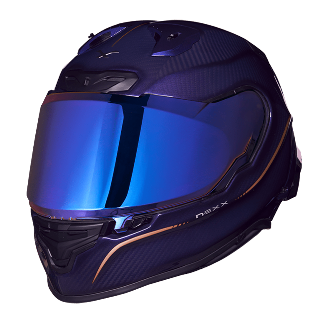 Nexx X.R3R Capacete Hagibis Carbon Lila 01XR323374099 