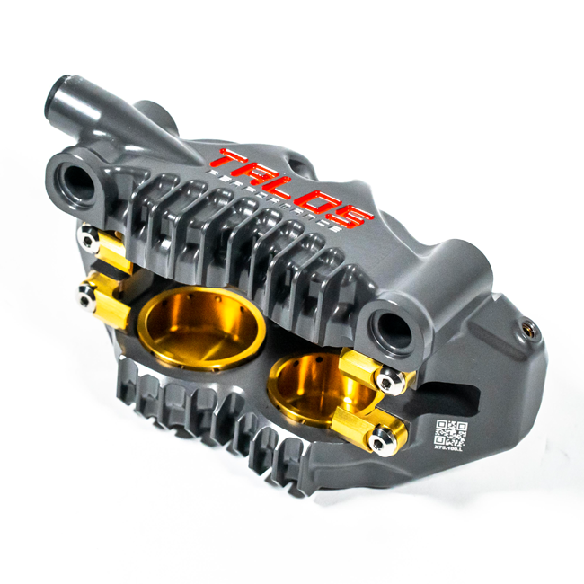 Talos X75 SBK Racing Monoblock P4 32/36 100mm Pinça de Travão Frontal Esquerda | X75.100.HD.L 