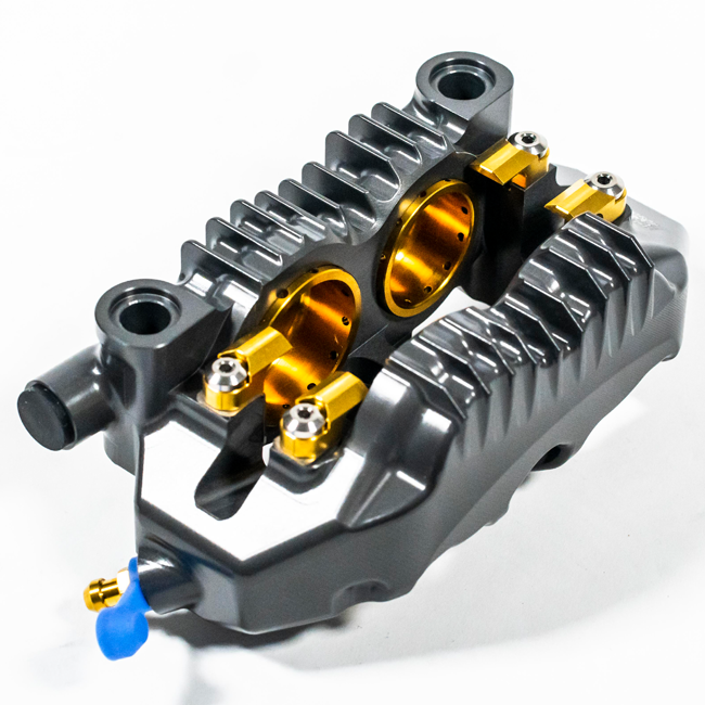 Talos X75 SBK Racing Monoblock P4 32/36 100mm Pinça de Travão Frontal Esquerda | X75.100.HD.L 