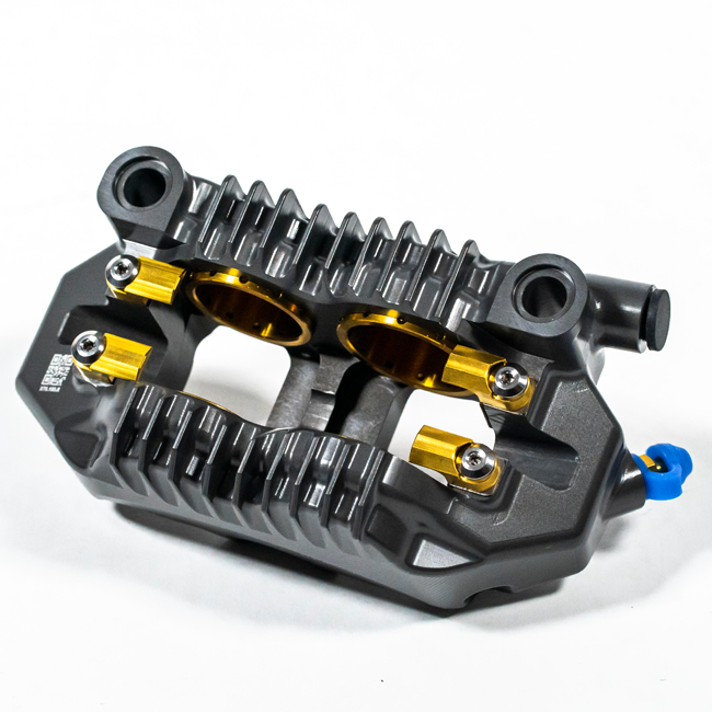 Talos X75 SBK Racing Monoblock P4 32/36 100mm Pinça de Travão Frontal Direita | X75.100.HD.R 