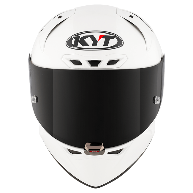 KYT KX-1 Race GP Capacete Liso Branco Y6KXX0W3 