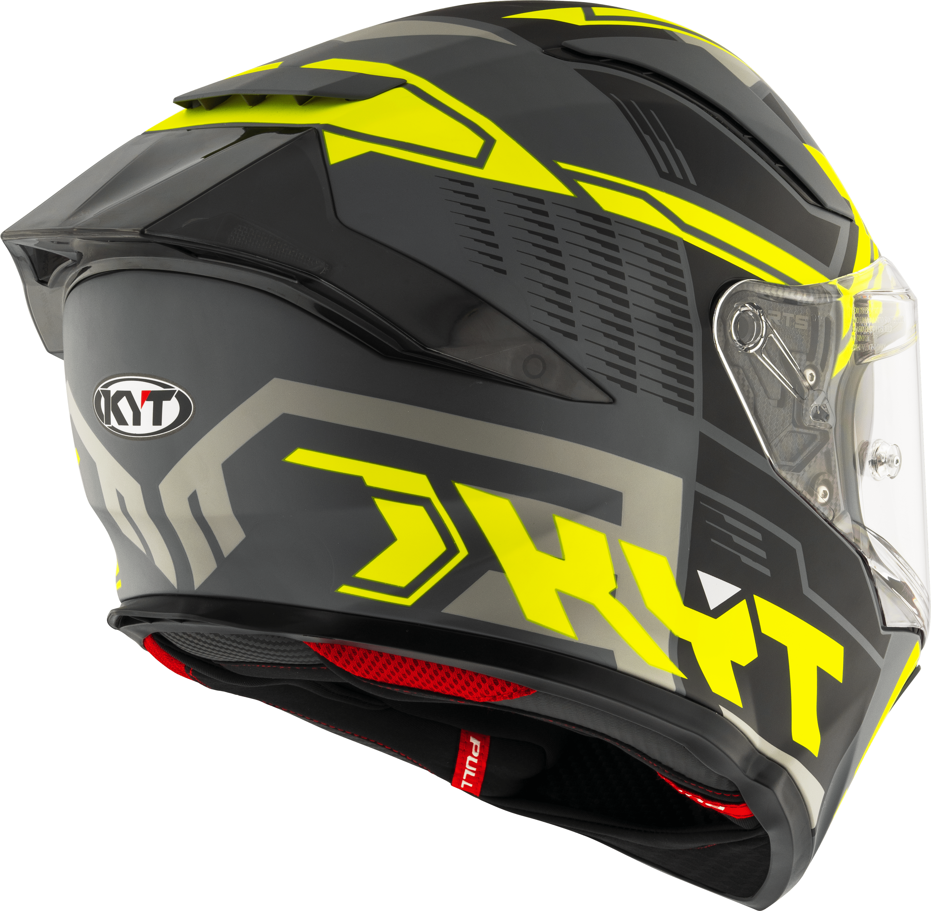 KYT R2R Capacete Octane Mate Amarelo Y6R20015 