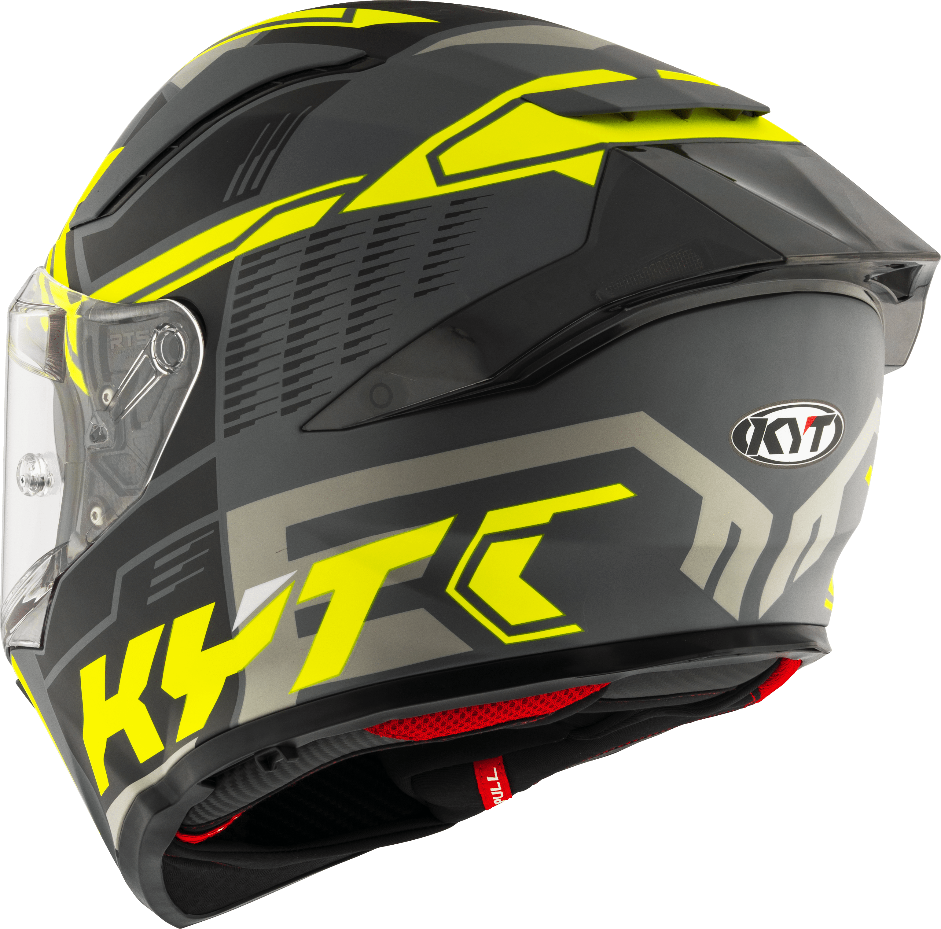 KYT R2R Capacete Octane Mate Amarelo Y6R20015 