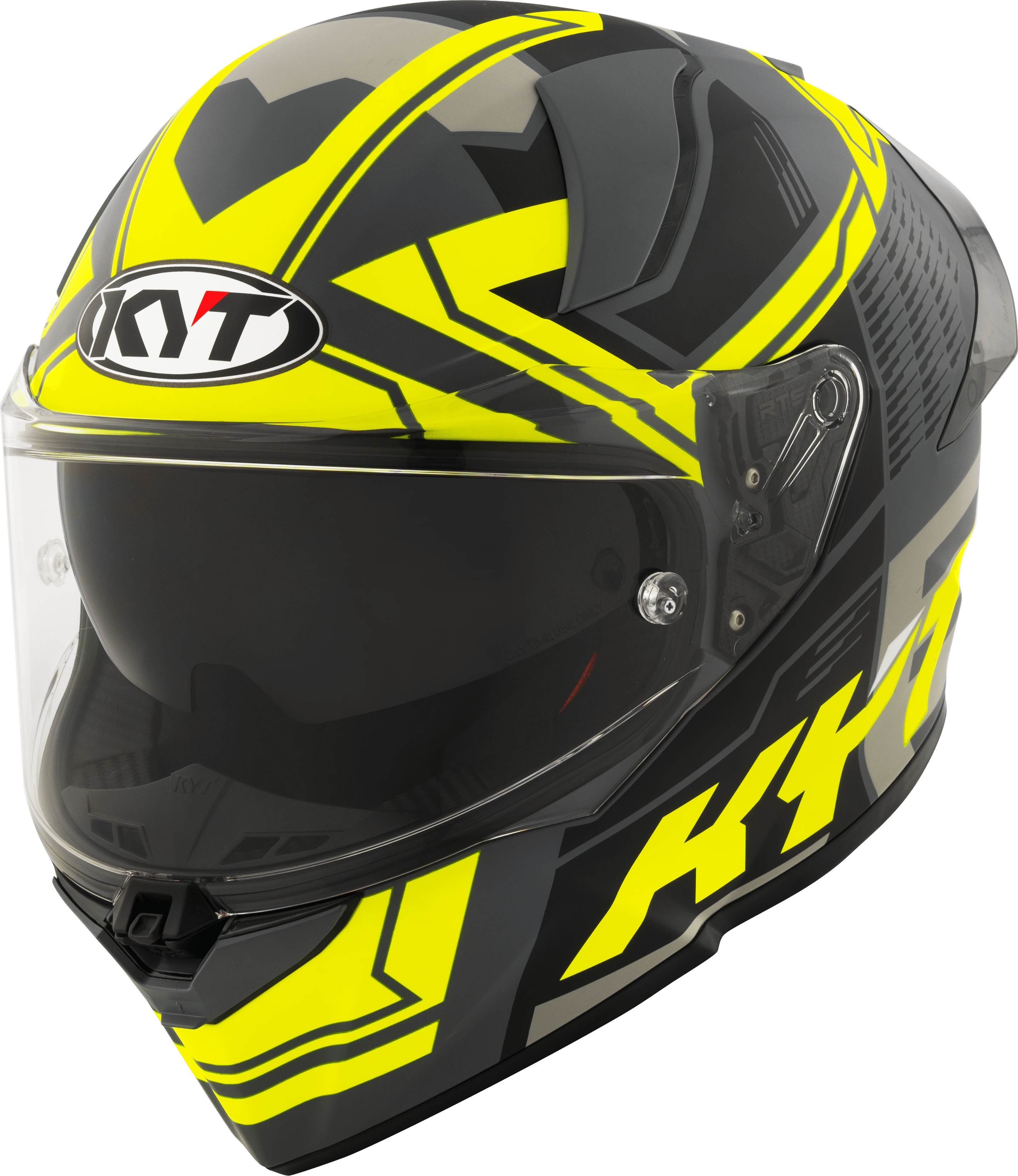 KYT R2R Capacete Octane Mate Amarelo Y6R20015 