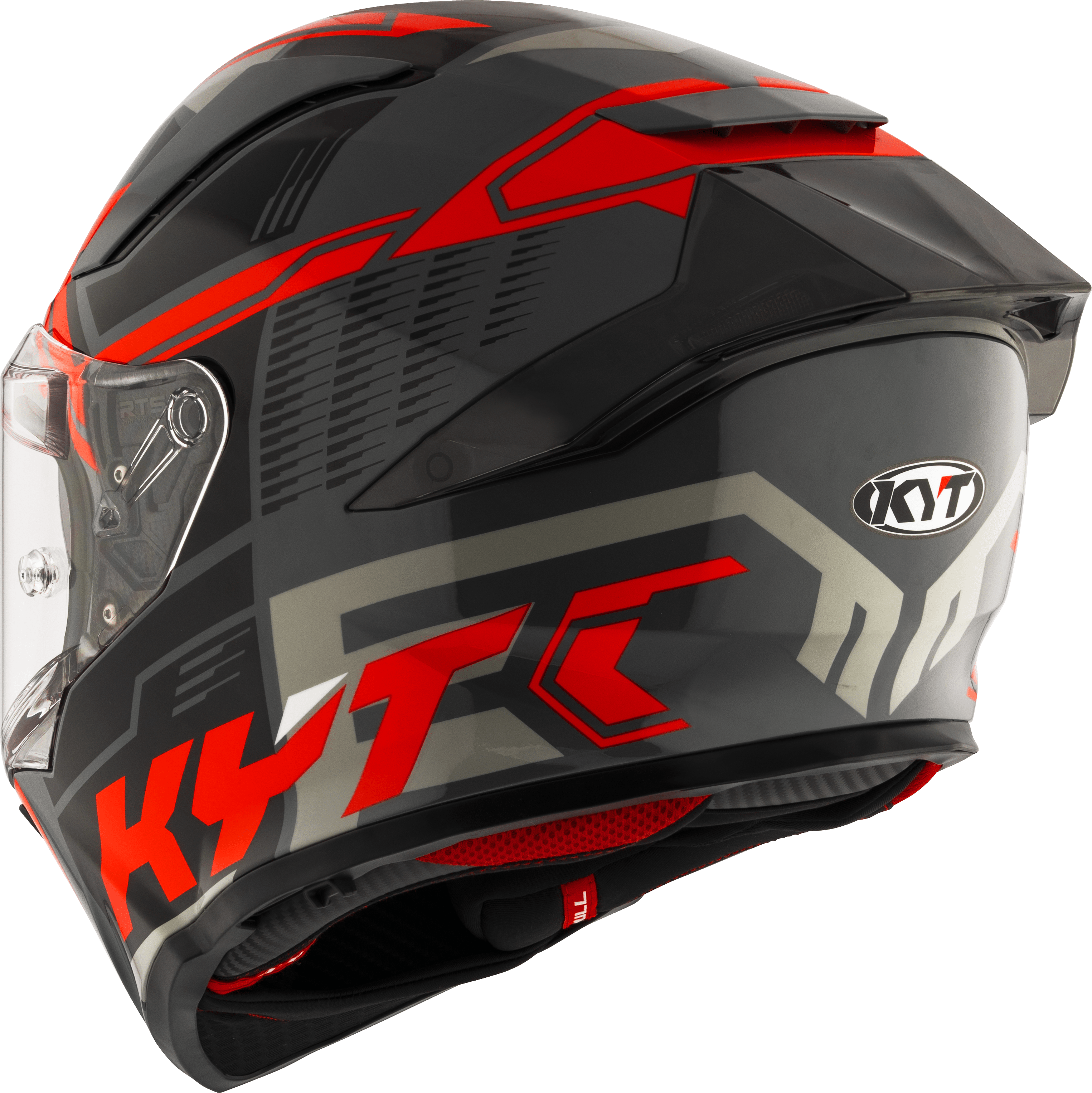 KYT R2R Capacete Octane Vermelho Y6R20019 