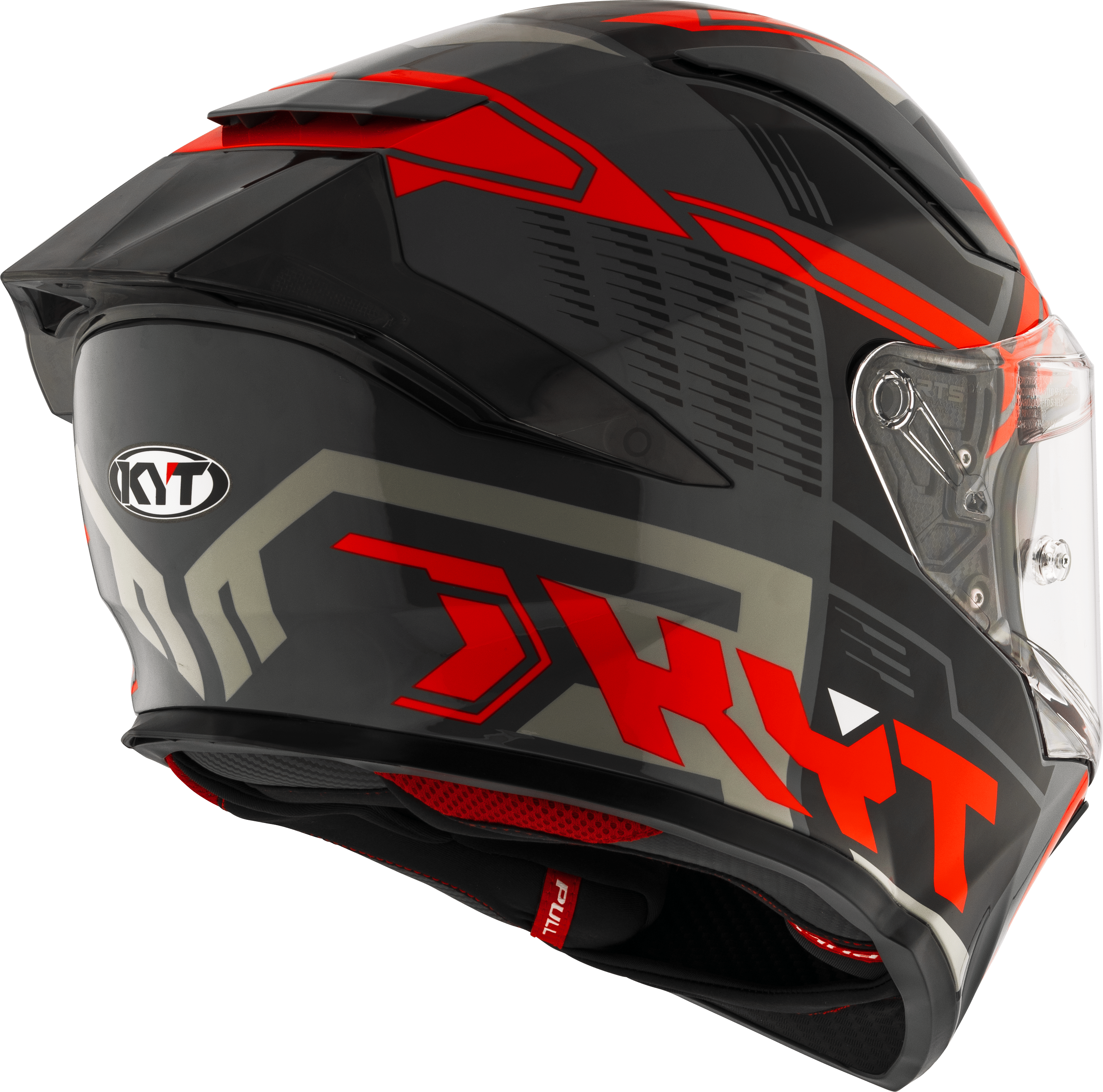 KYT R2R Capacete Octane Vermelho Y6R20019 