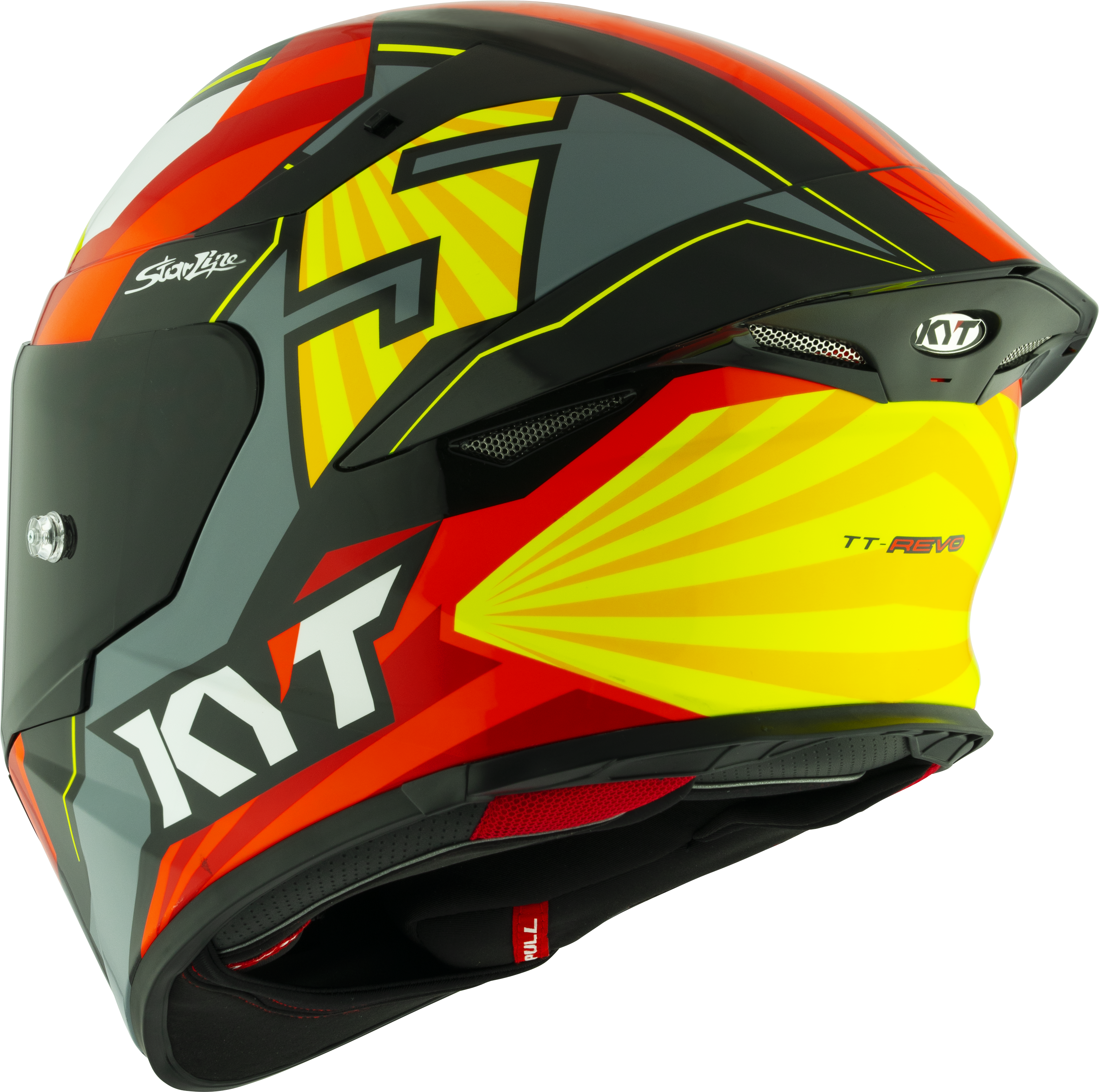 KYT TT-Revo Capacete Flux Y6TR0008 