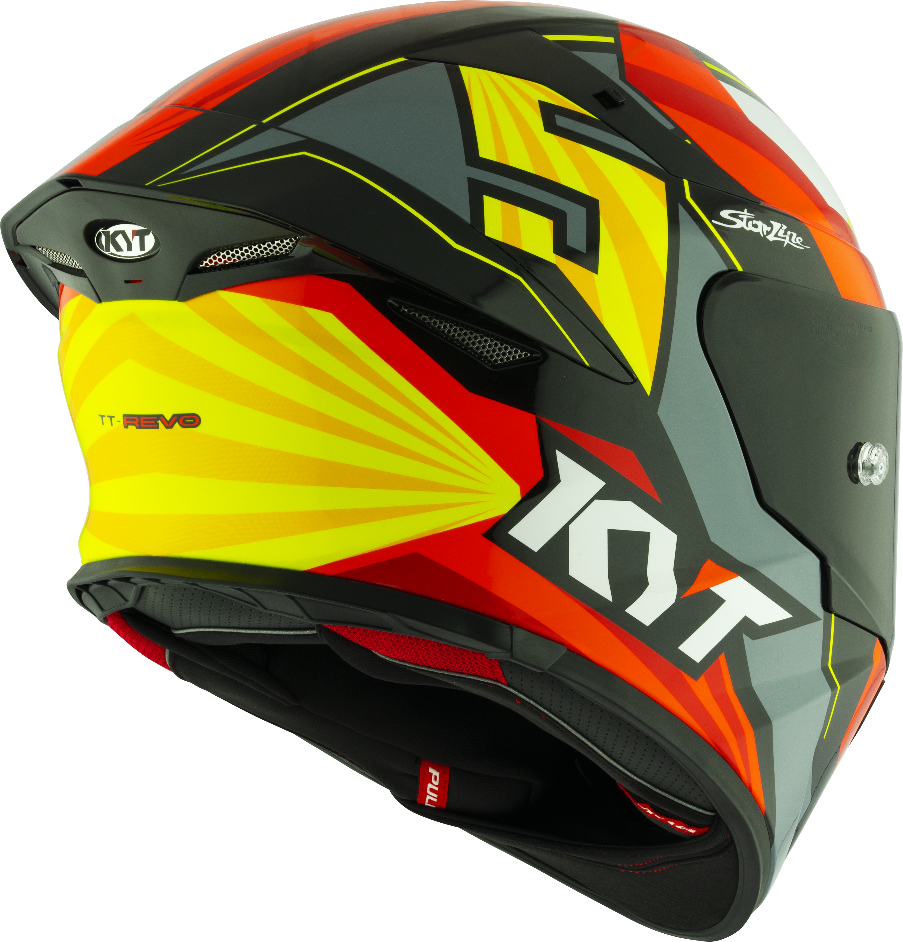 KYT TT-Revo Capacete Flux Y6TR0008 