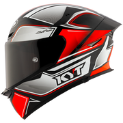 KYT TT-Revo Capacete Tourist Red Fluo Y6TR0012 