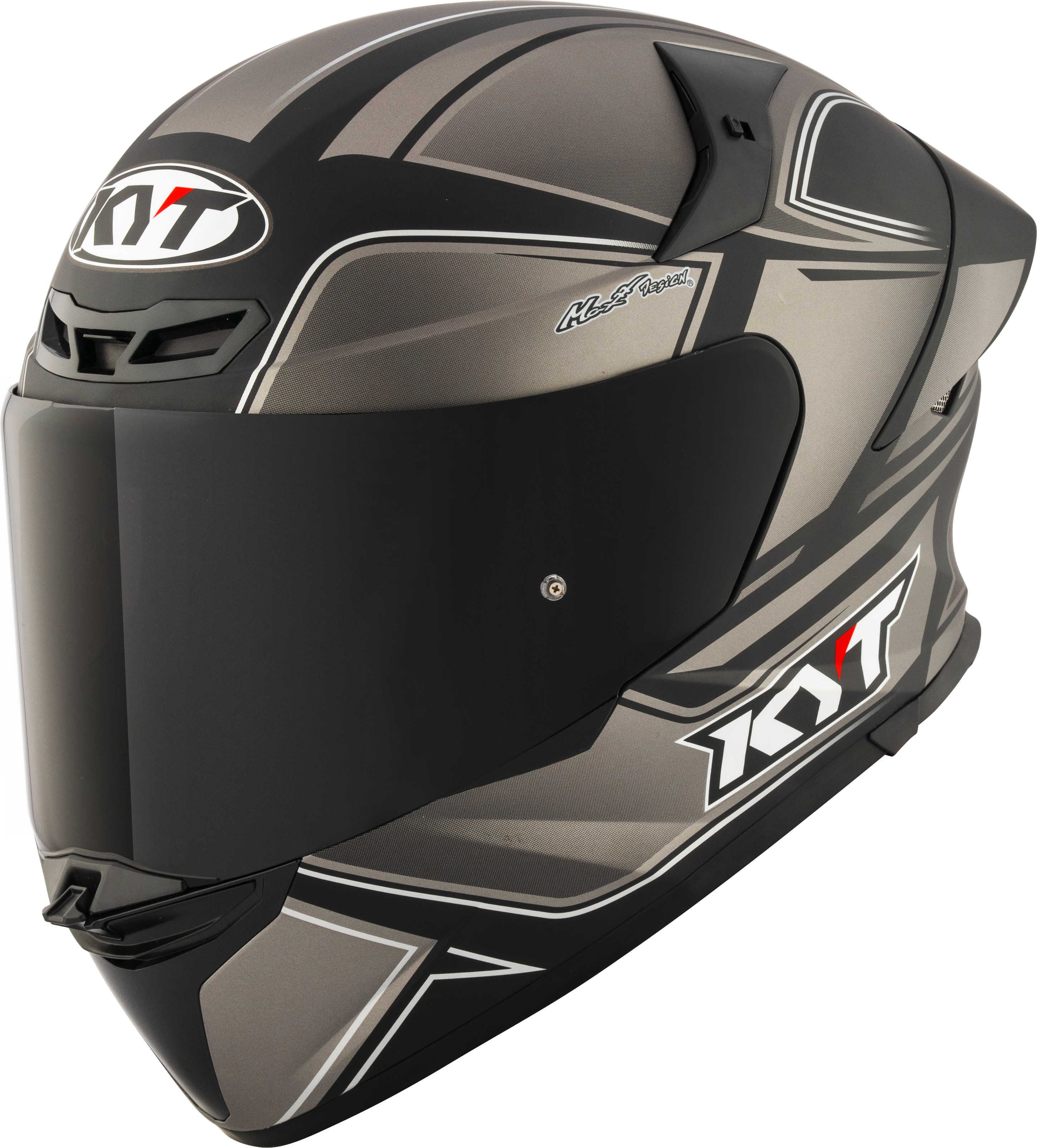KYT TT-Revo Capacete Tourist Matt Cool Grey Y6TR0013 