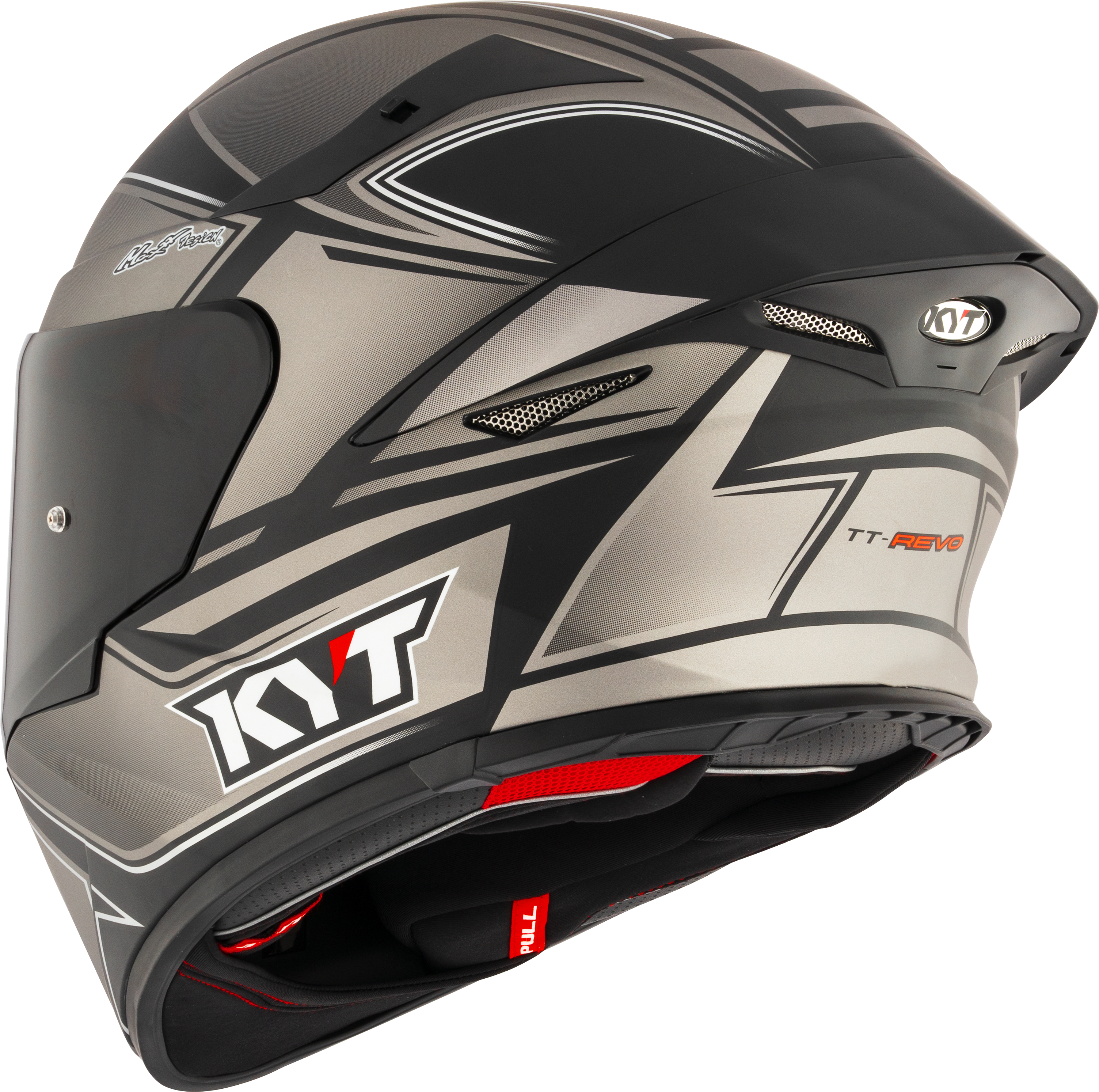 KYT TT-Revo Capacete Tourist Matt Cool Grey Y6TR0013 