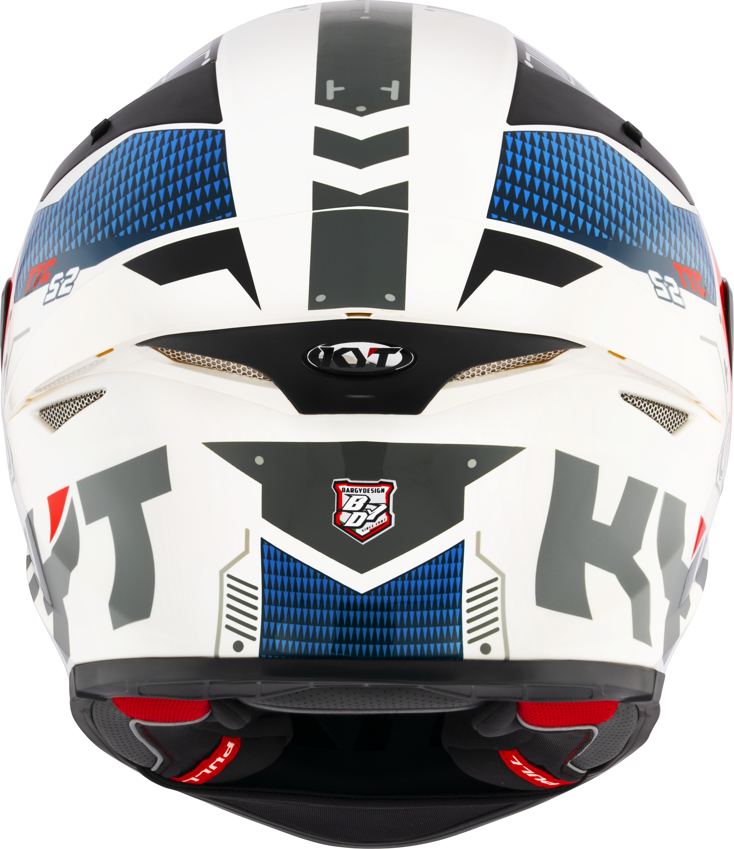 KYT TT-Revo Capacete Fuselagem Vermelha Y6TR0020 