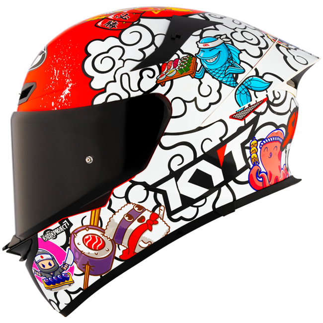 KYT TT-Revo Capacete Sushi Time Y6TR0042 