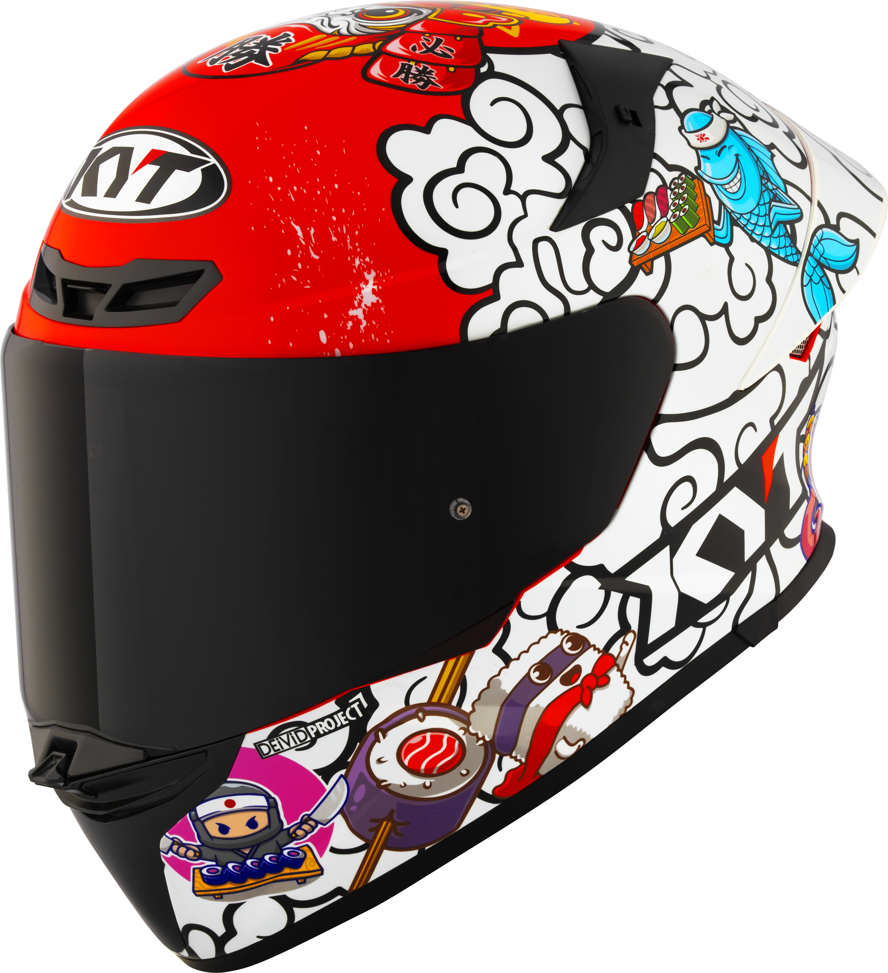 KYT TT-Revo Capacete Sushi Time Y6TR0042 