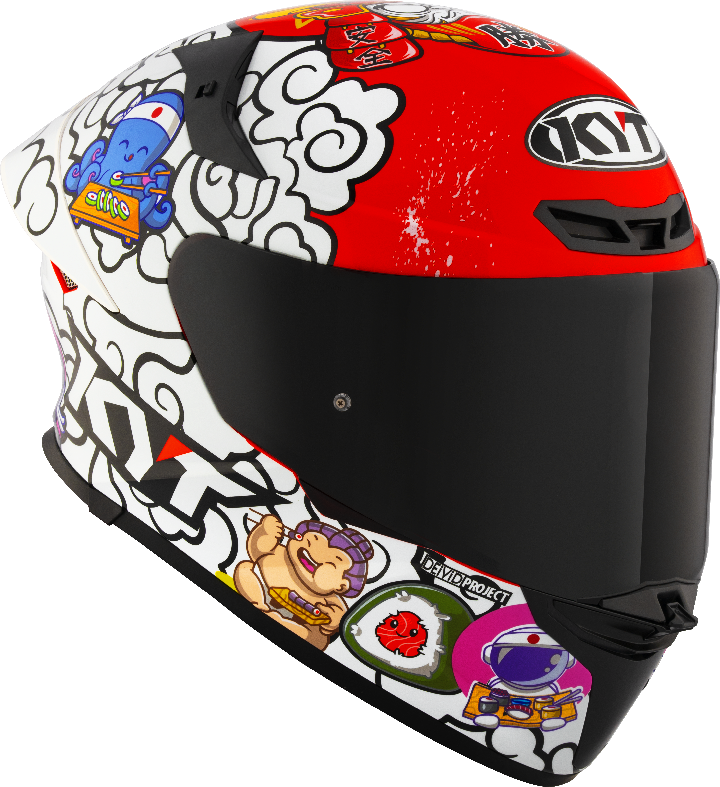 KYT TT-Revo Capacete Sushi Time Y6TR0042 