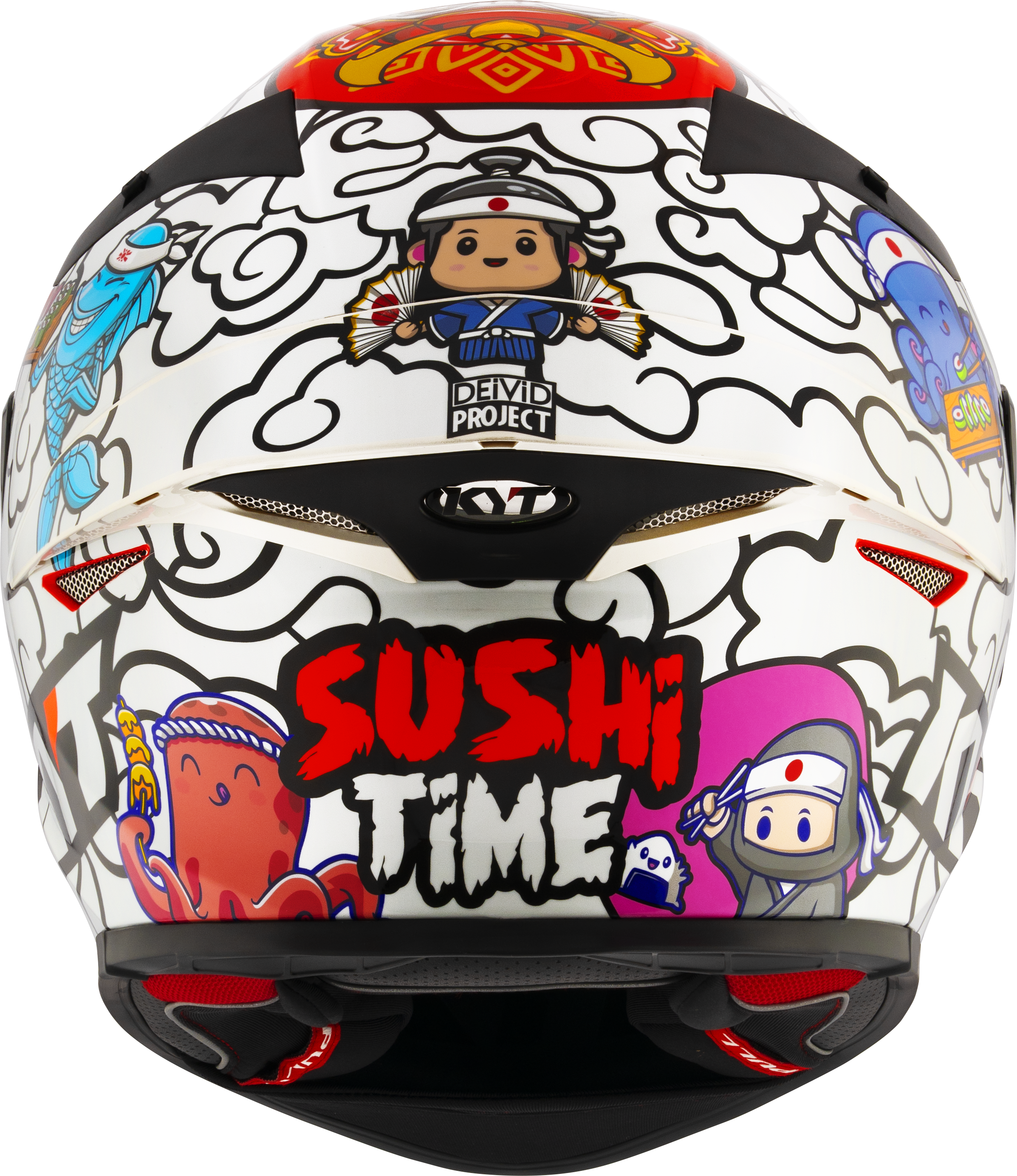 KYT TT-Revo Capacete Sushi Time Y6TR0042 