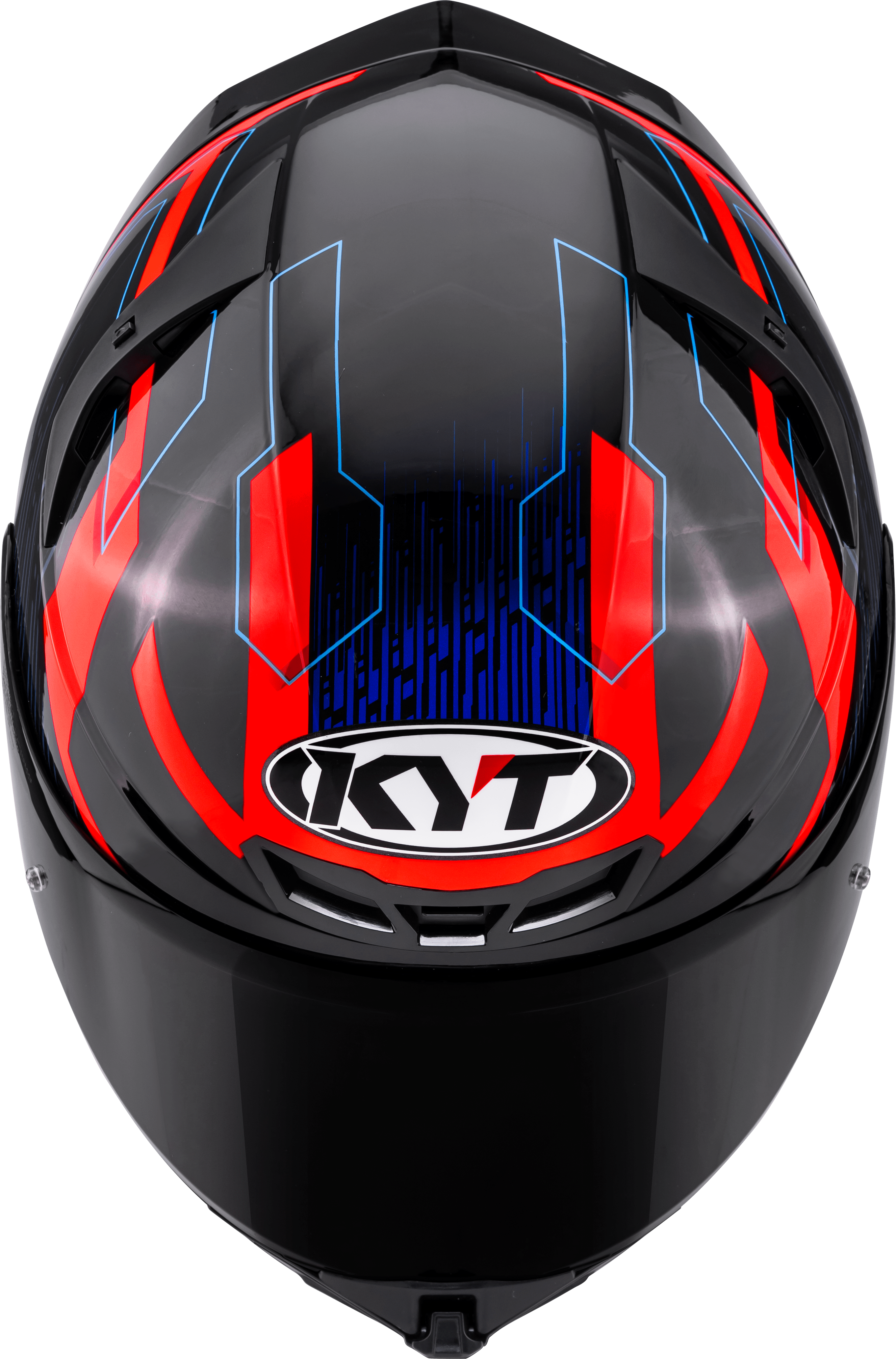 KYT TT-Revo Capacete Speeding Preto / Vermelho / Azul Y6TR0053 