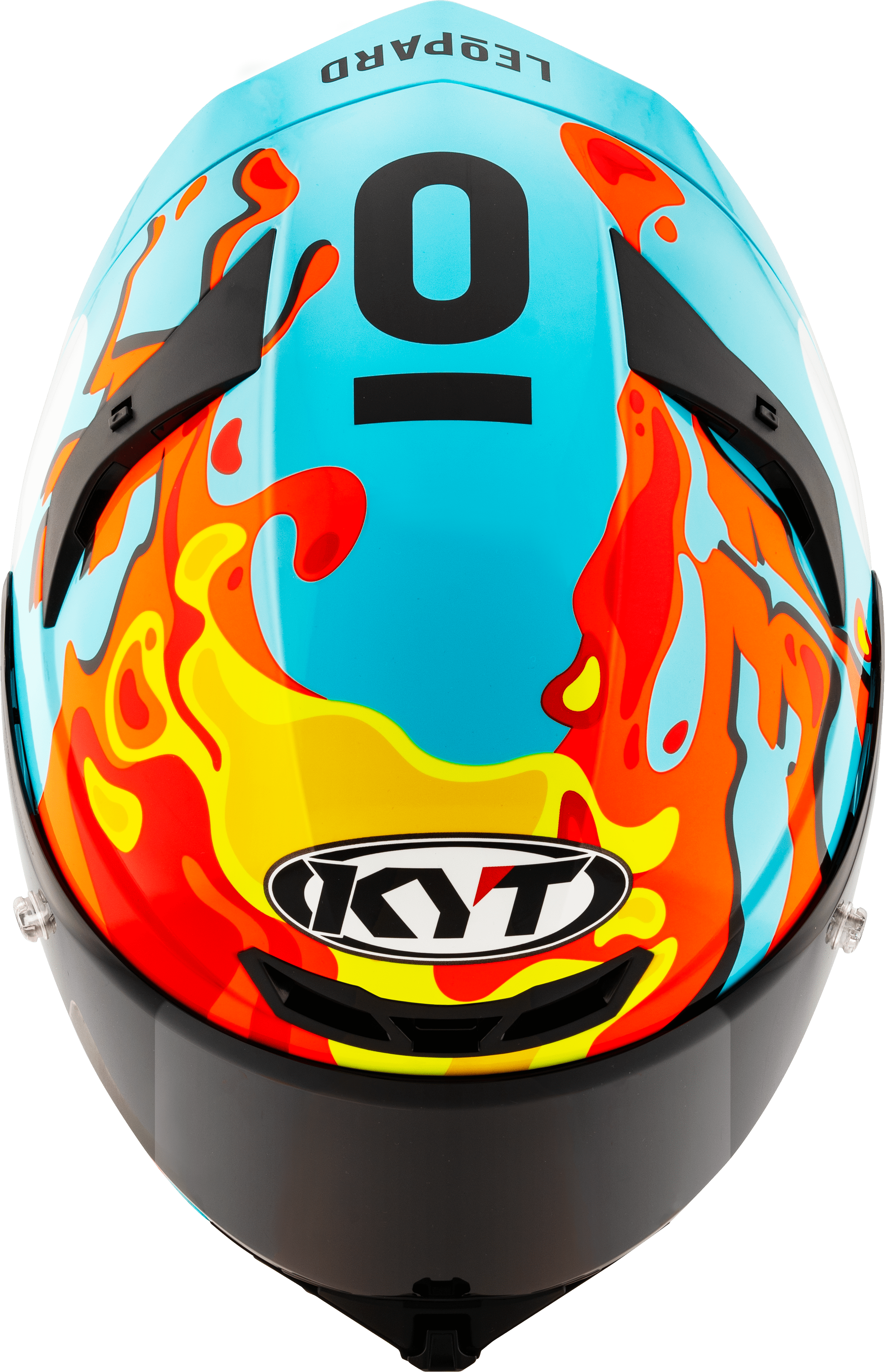 KYT TT-Revo Capacete Réplica Leopard Aragon Y6TR0054 