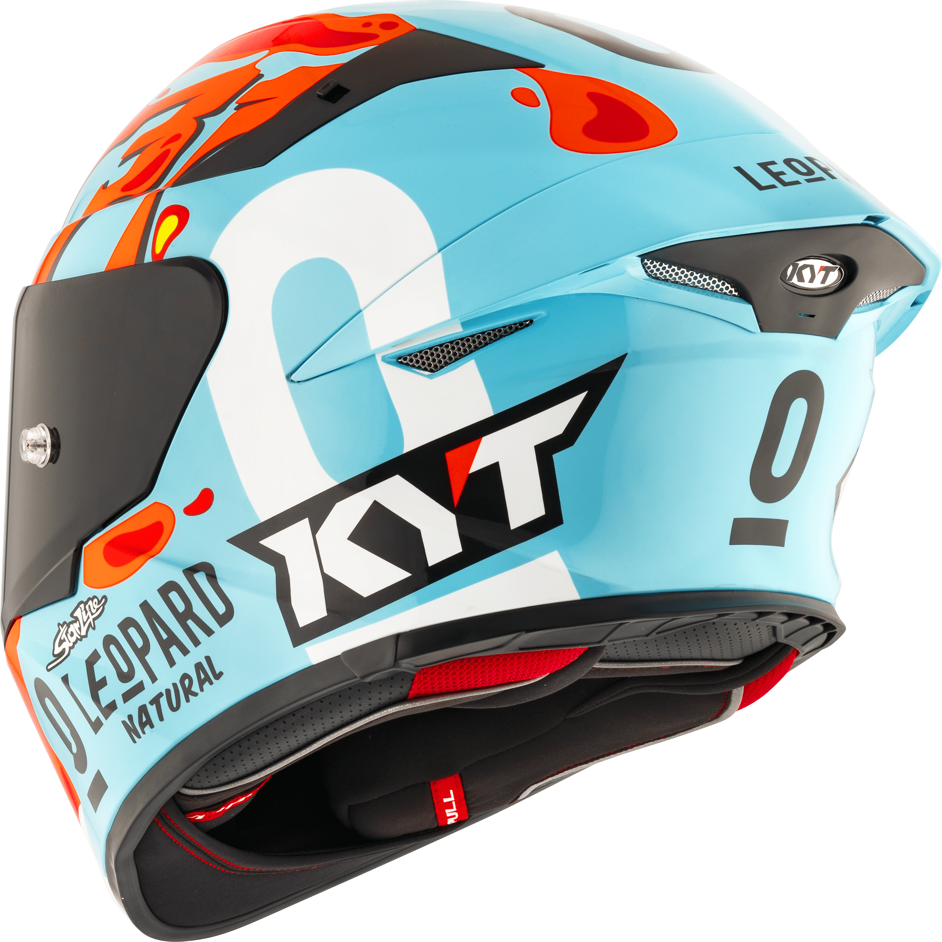 KYT TT-Revo Capacete Réplica Leopard Aragon Y6TR0054 