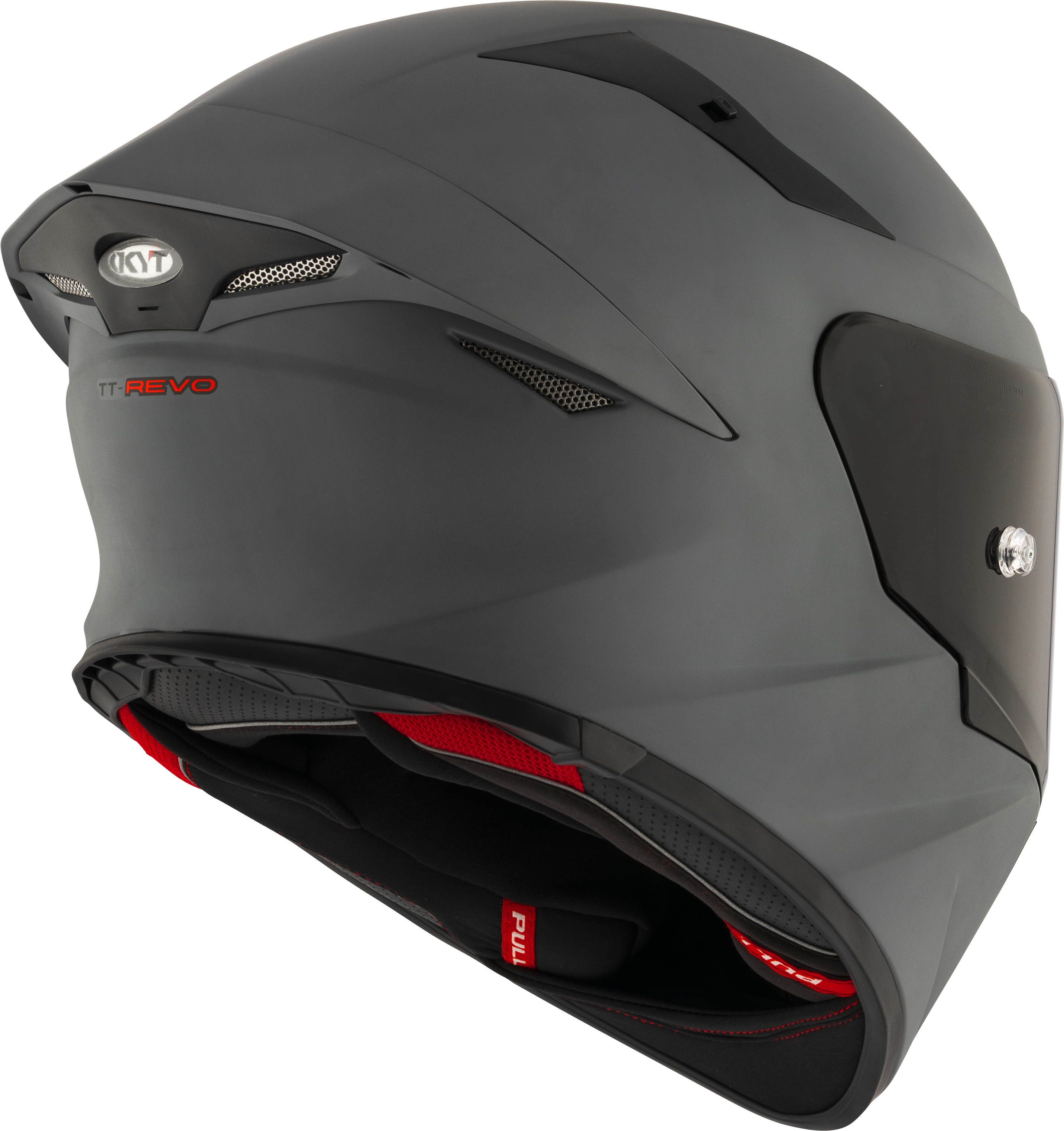 KYT TT-Revo Capacete cinza antracite mate Y6TR00X1 