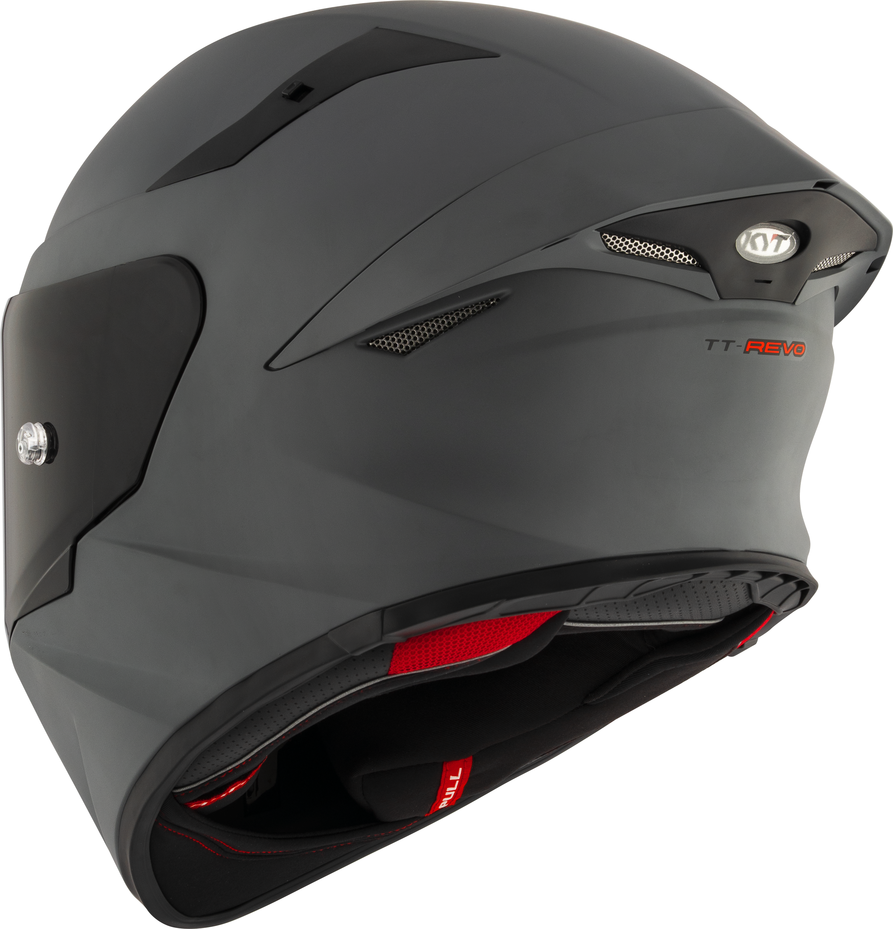 KYT TT-Revo Capacete cinza antracite mate Y6TR00X1 