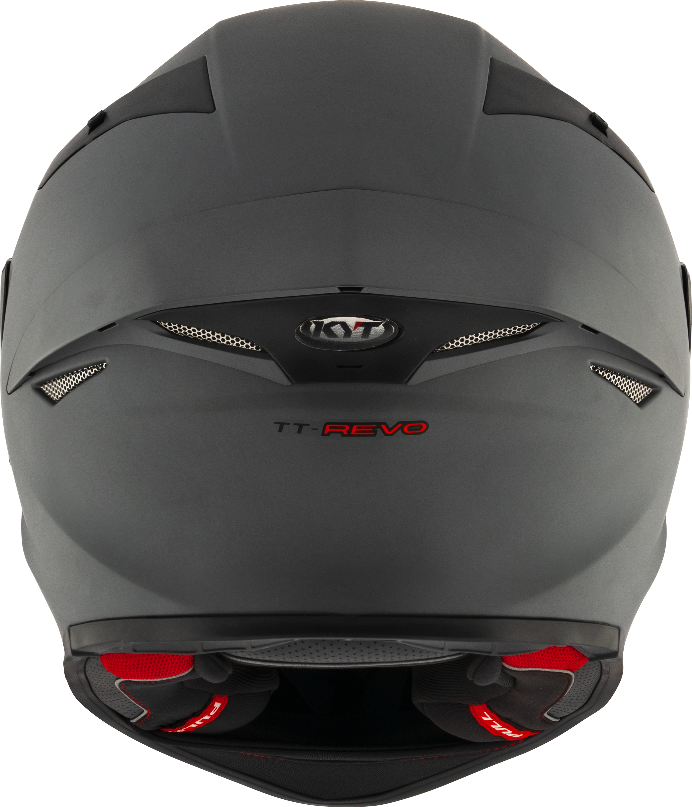 KYT TT-Revo Capacete cinza antracite mate Y6TR00X1 