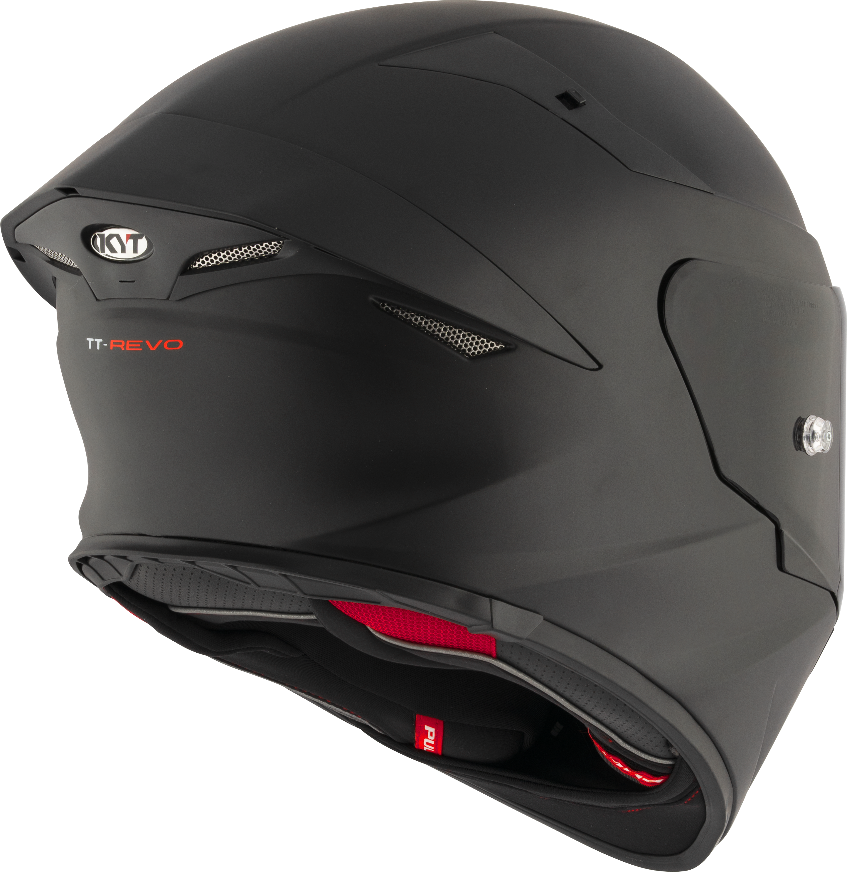 KYT TT-Revo Capacete preto mate Y6TR00X6 