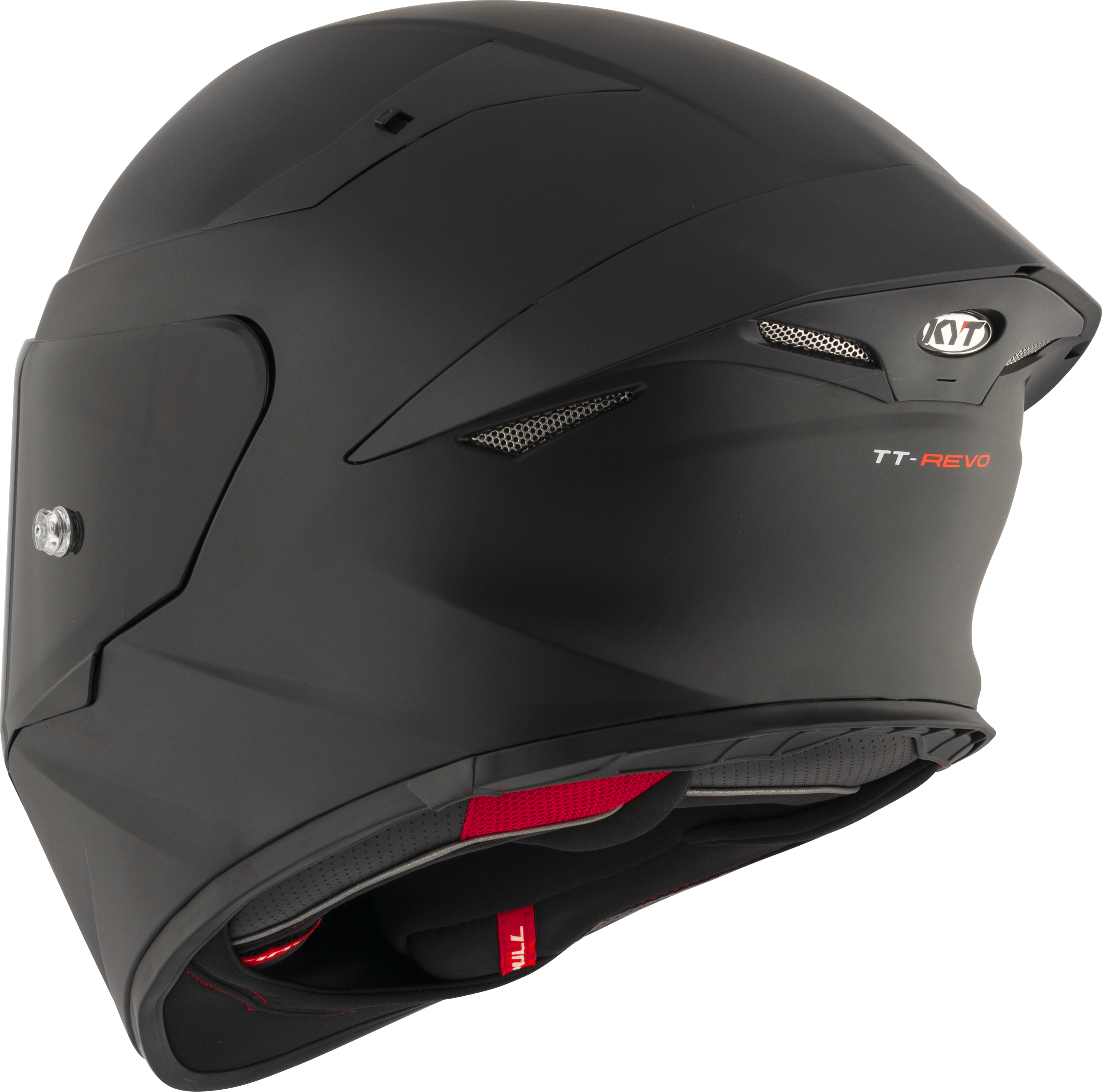KYT TT-Revo Capacete preto mate Y6TR00X6 