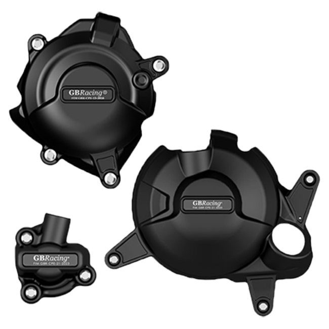Conjunto completo de tampa de motor Proteções GBRacing Yamaha YZF-R3 (23-25) 