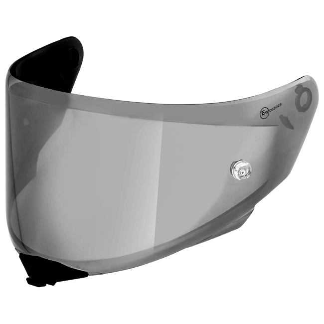KYT Visor TT-Revo Iridium Espelhado Prata YATR0VA0 