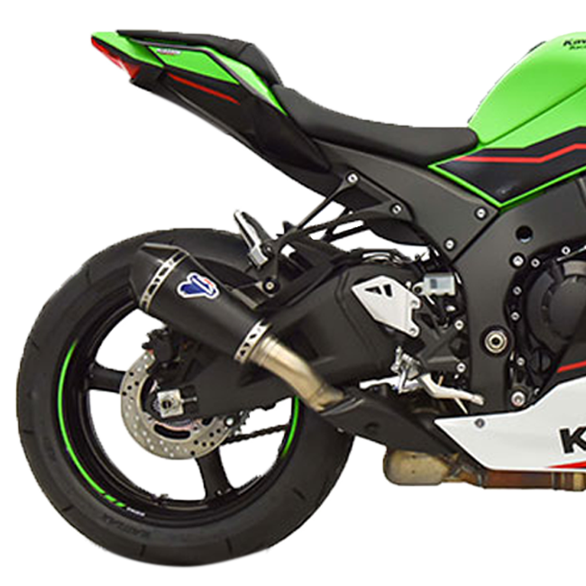 Kit Slip-On Termignoni Cônico Preto Kawasaki ZX-10 R/RR (21-25) 
