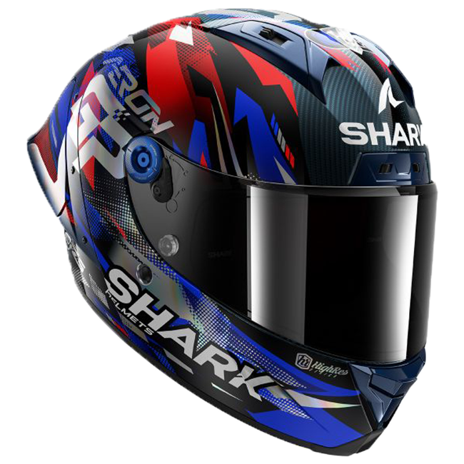 Shark Aeron GP Capacete FIM 1 Racing Johann Zarco Réplica Victory 2025 