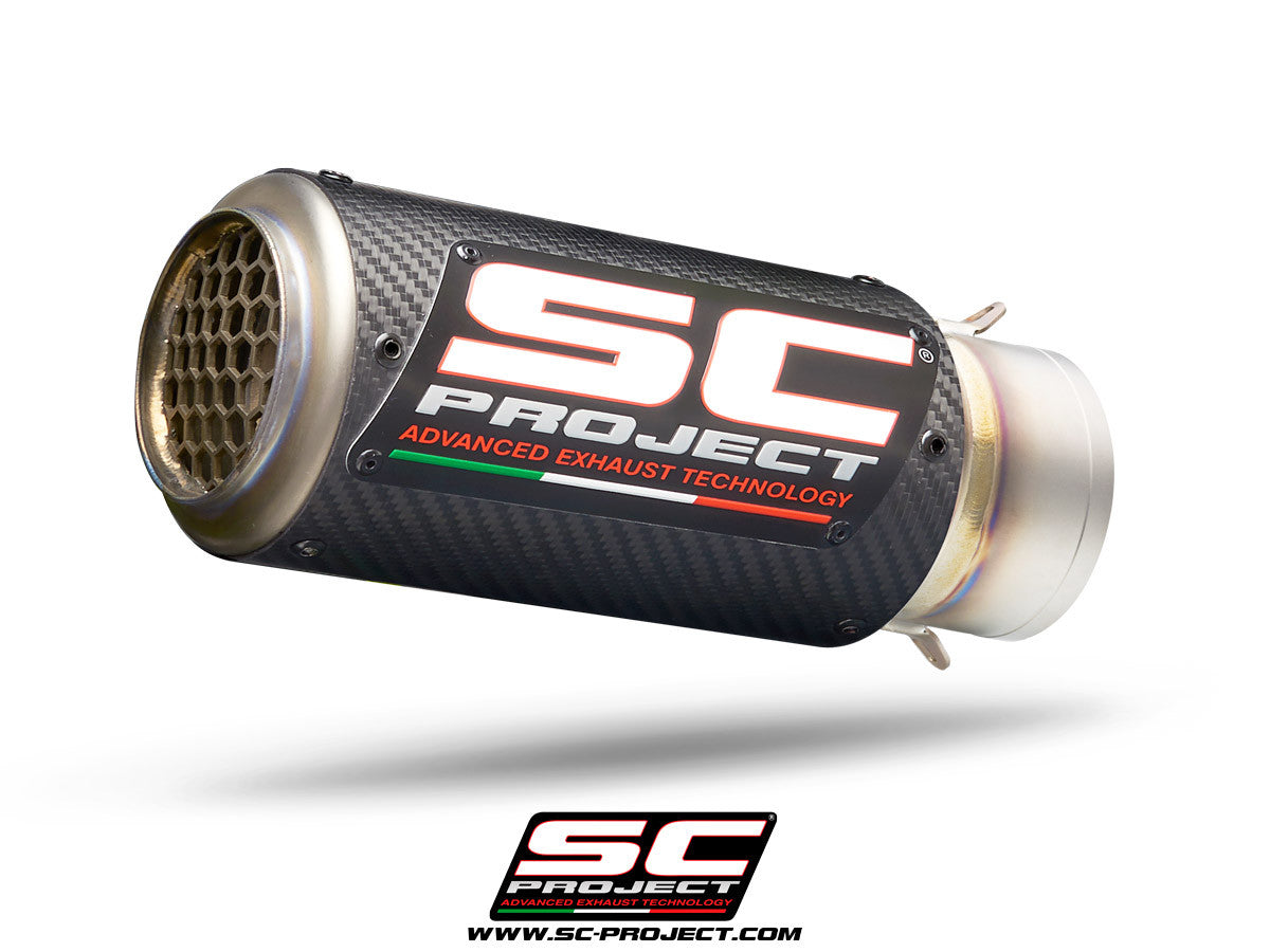SC-Project Slip-On CR-T + tubo de substituição KAT Yamaha YZF-R1/M RN32 (15-16) Y11A-DET36 