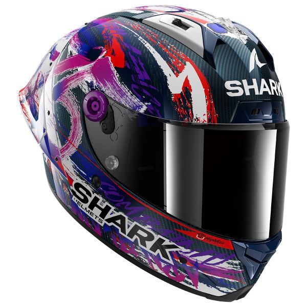 Shark Aeron GP Capacete FIM Racing Replica da Assinatura de Johann Zarco 2025 