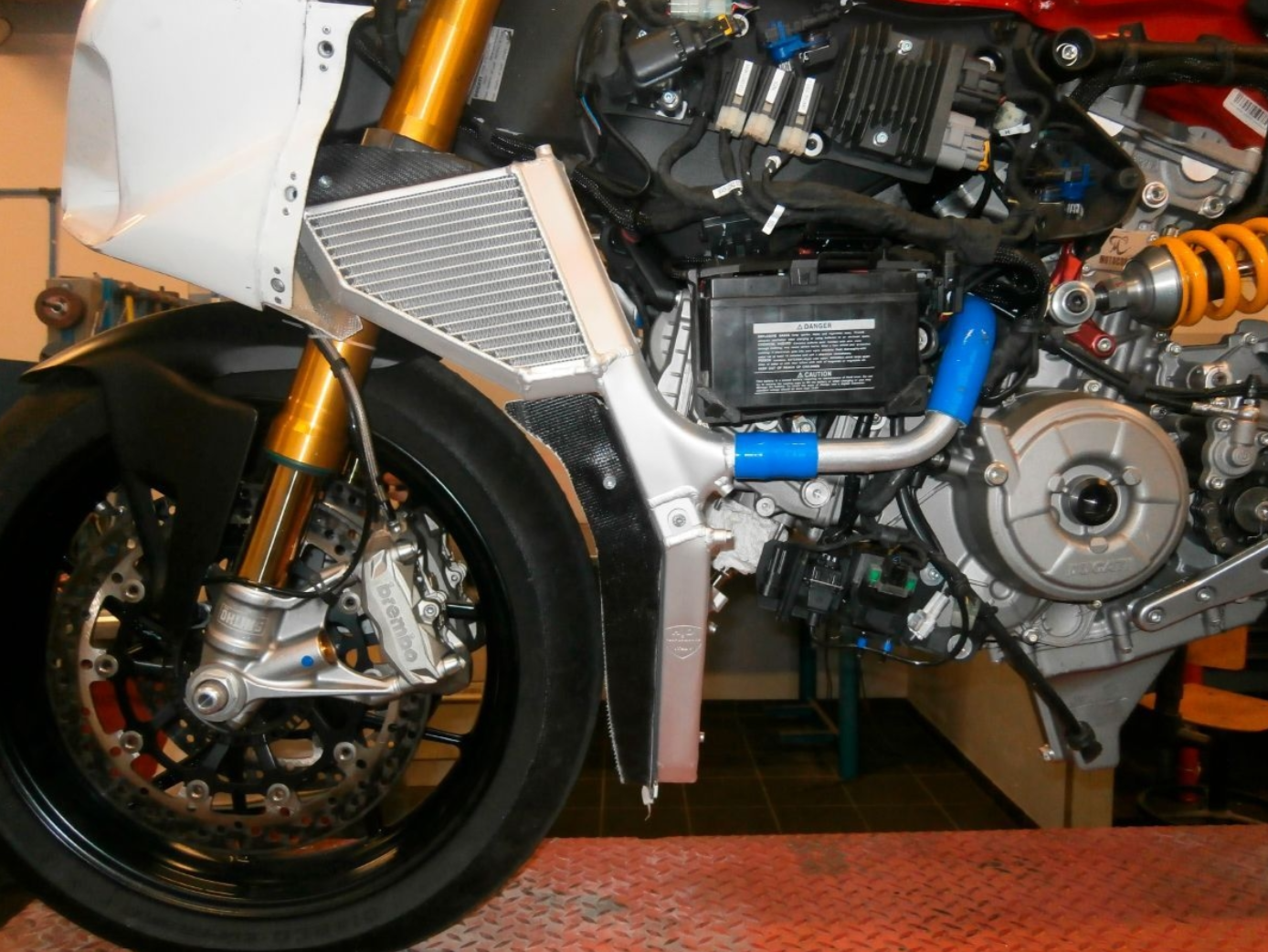 H2O Performance Água + Kit de Radiador de Óleo EVO Ducati Panigale V2 955 (20-24) 