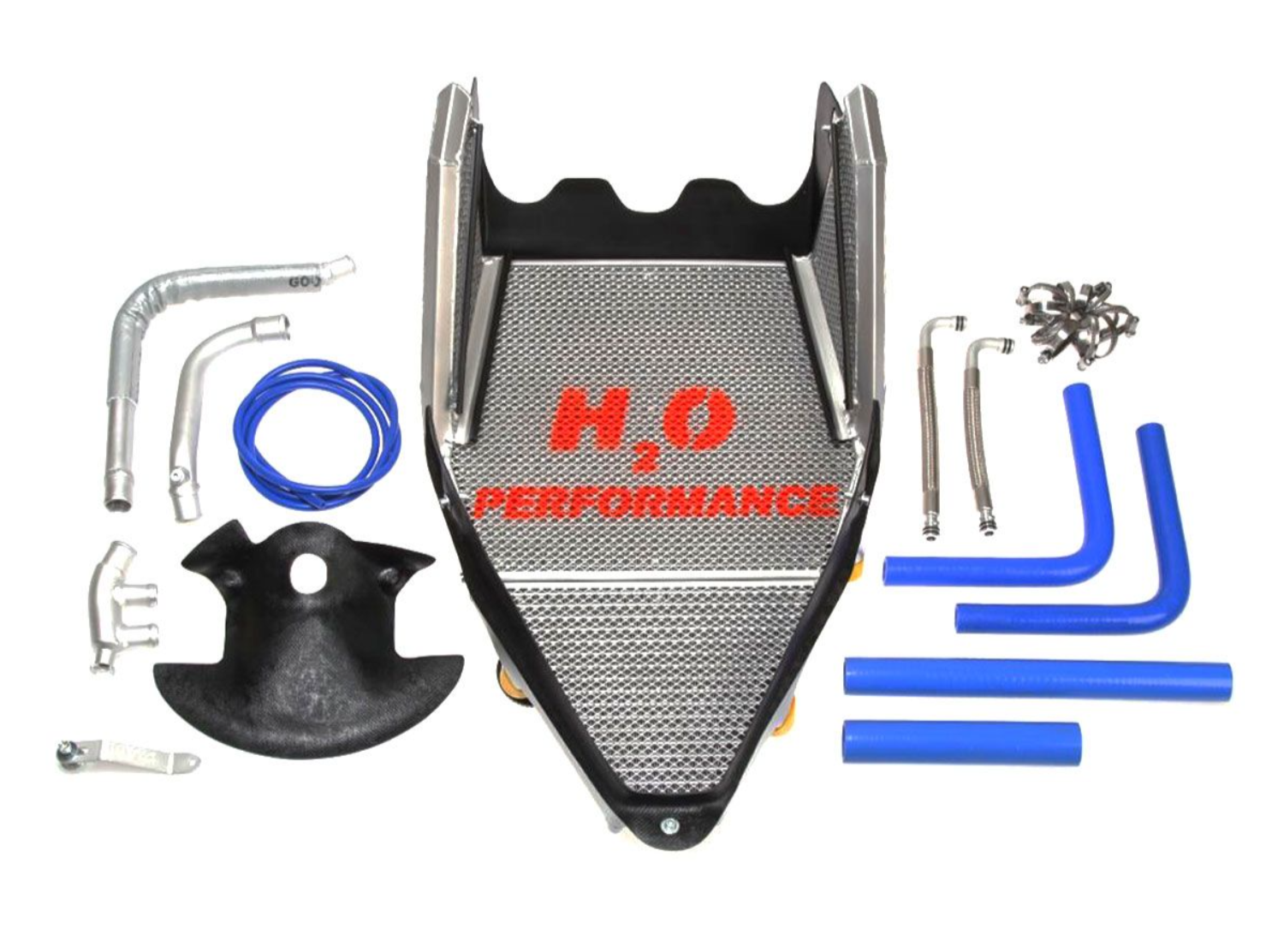 Kit de arrefecimento de água + óleo H2O Performance para Ducati Panigale V4/R/S (18-24) 