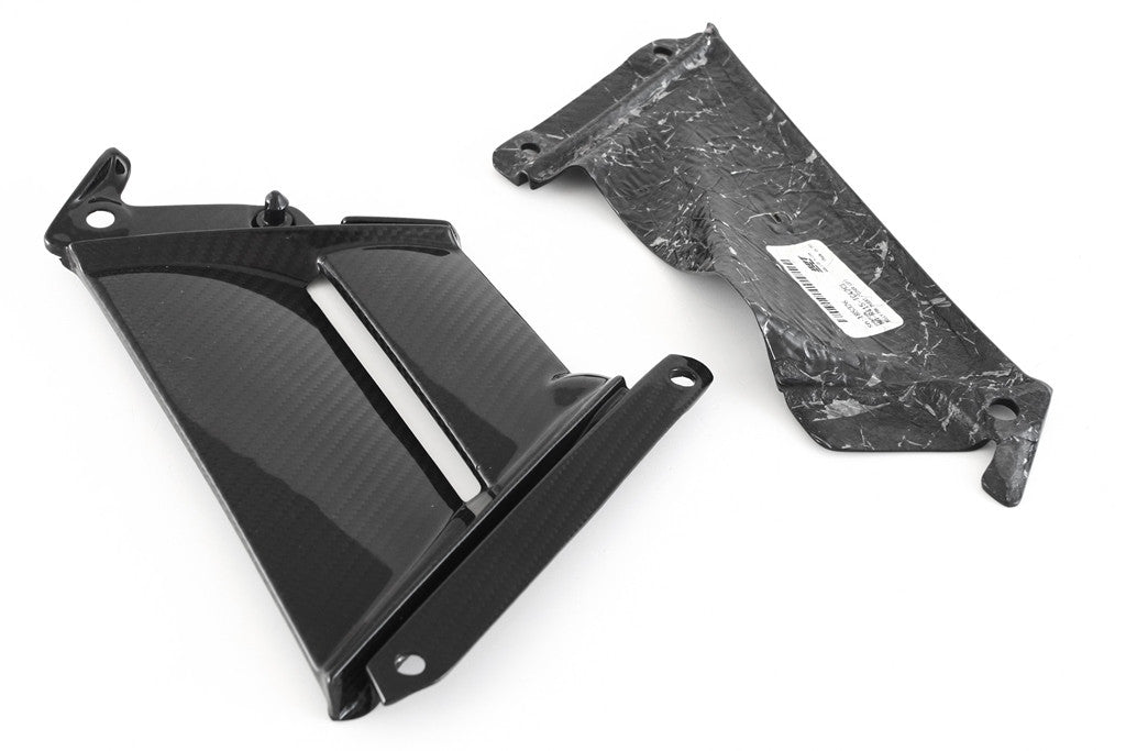 Componentes internos do spoiler traseiro em carbono Fullsix para Aprilia RSV4/1100 Factory/R/RR/RF (09-20) 