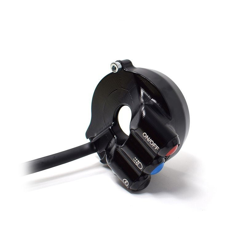 Corpo do acelerador com interruptor de guidão integrado JetPrime Aprilia RSV4/1100 Factory/RF/RR (17-20) JP ACC 009 