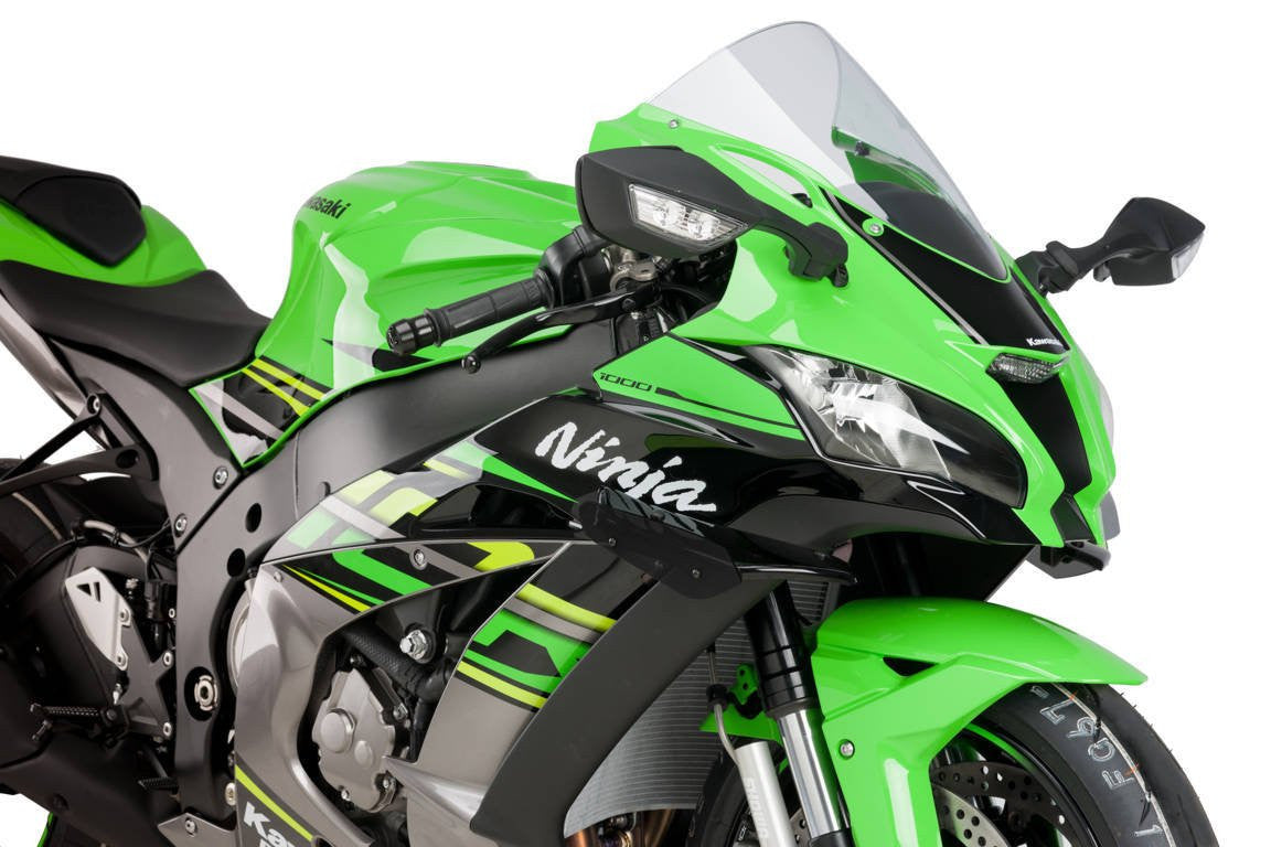 Spoilers Puig Winglets Downforce Kawasaki ZX-10 R/RR (11-20) 9882 