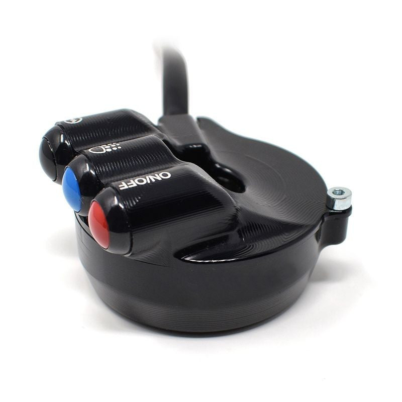 Corpo do acelerador com interruptor de guidão integrado JetPrime Aprilia RSV4/1100 Factory/RF/RR (17-20) JP ACC 009 