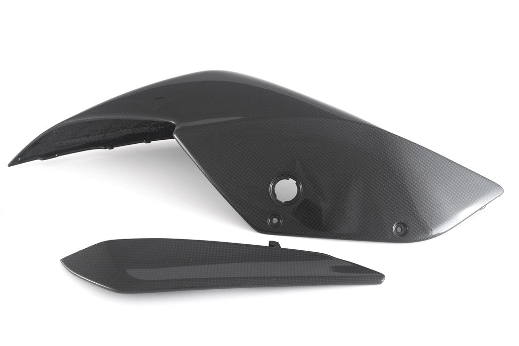 Carenagem traseira (2 peças) direita em Carbono Fullsix Ducati Panigale 1299/S (15-18) 
