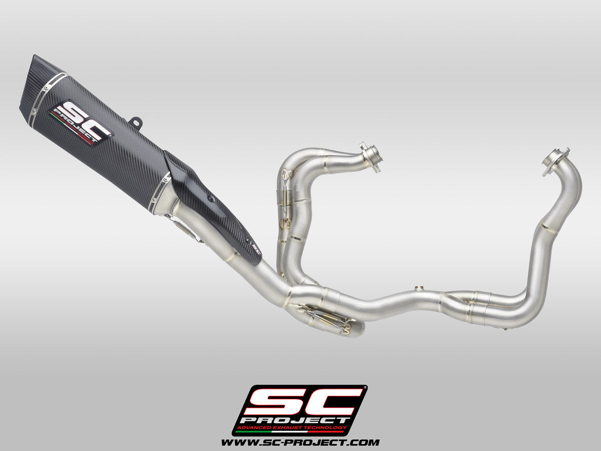 Sistema de escape completo SC-Project Titan SC1-R (250mm) Aprilia RSV4 1100 Factory (21-24) A27A-TC90C 