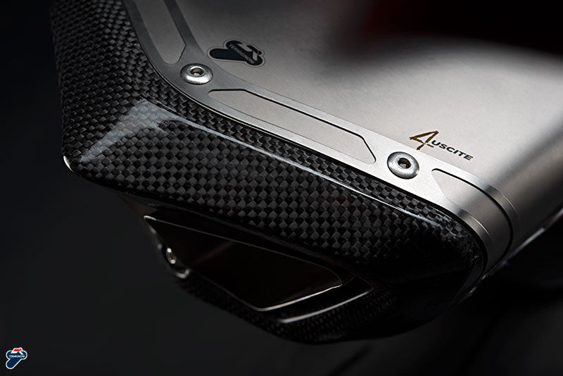 Sistema de escape completo em aço inoxidável Termignoni 4USCITE Ducati Panigale V4 R (19-24) D18209401ITX 