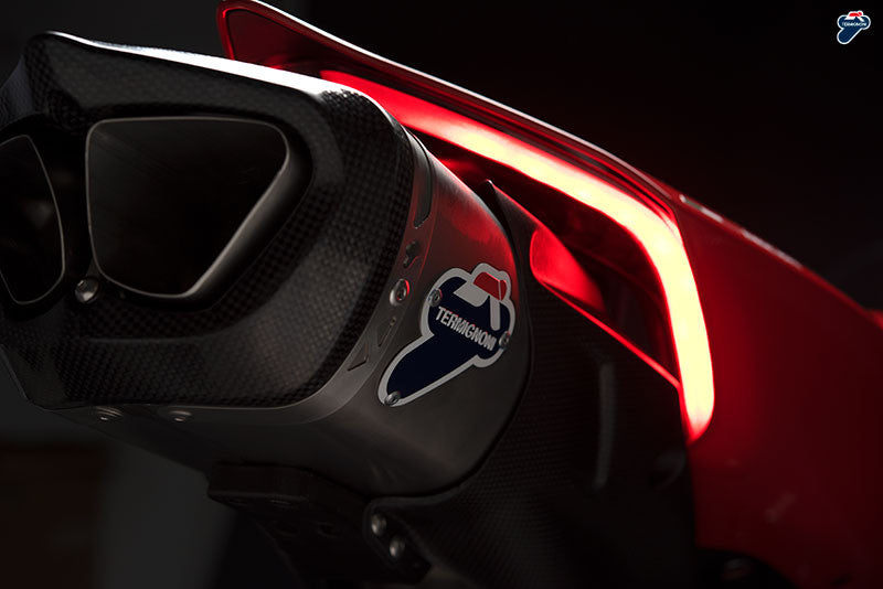 Sistema de escape completo em aço inoxidável Termignoni 4USCITE Ducati Panigale V4/S (18-24) D18209401ITX 